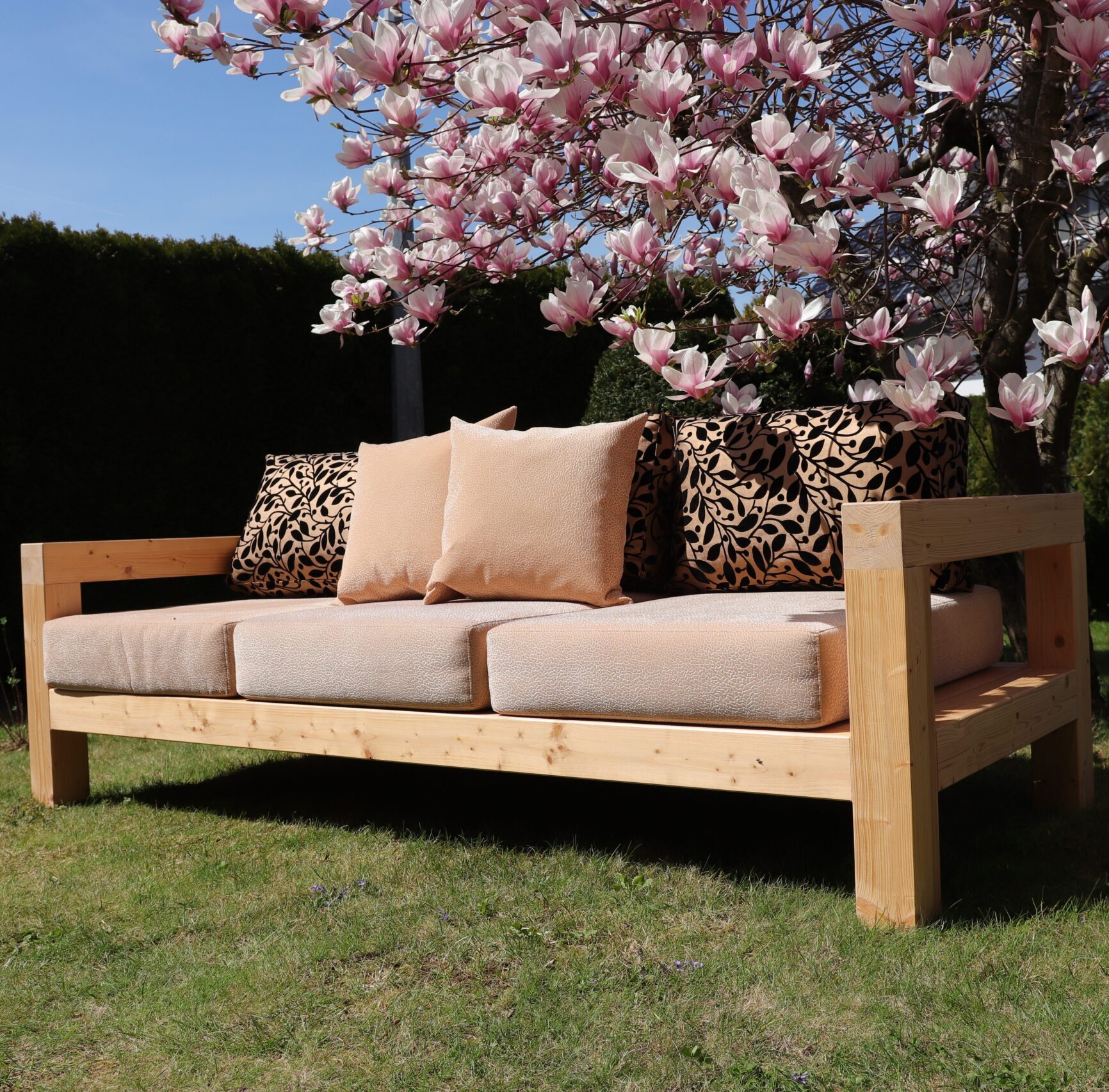 Vrtne sedežne garniture - trosed - LuModel